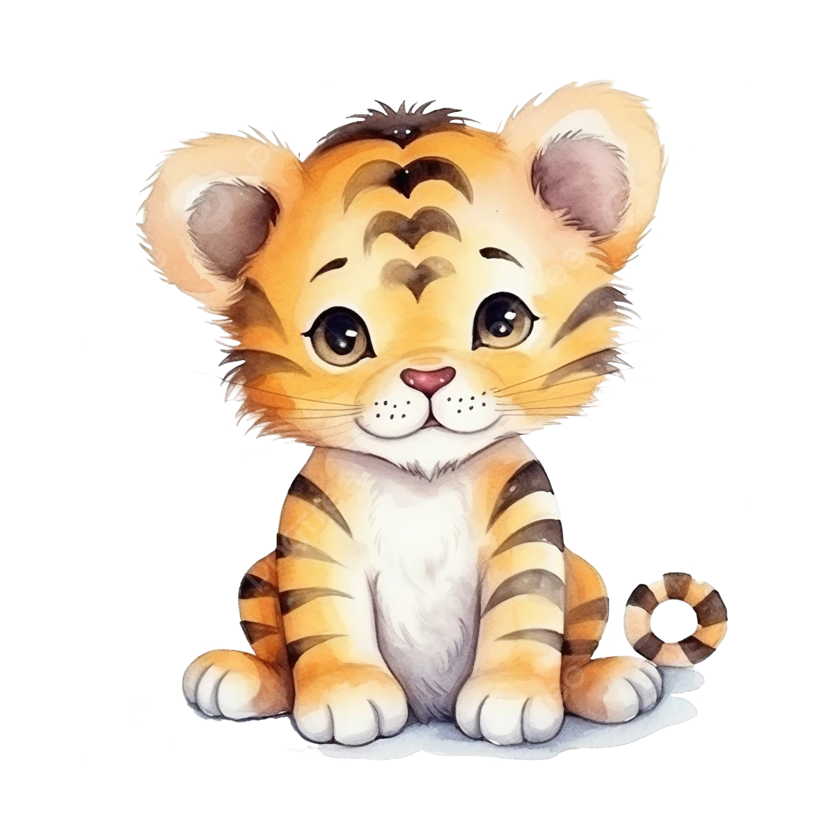 Hổ nghệ thuật cute