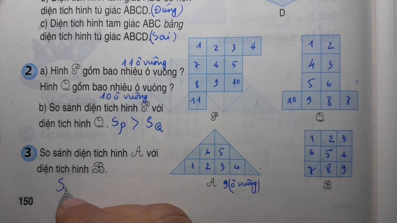 Hình minh họa học toán
