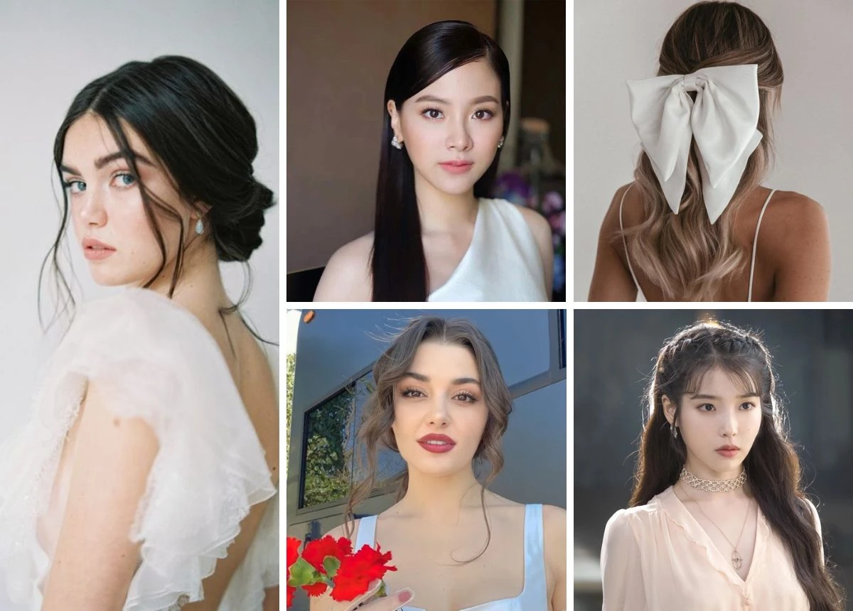 Kiểu tóc ngang vai