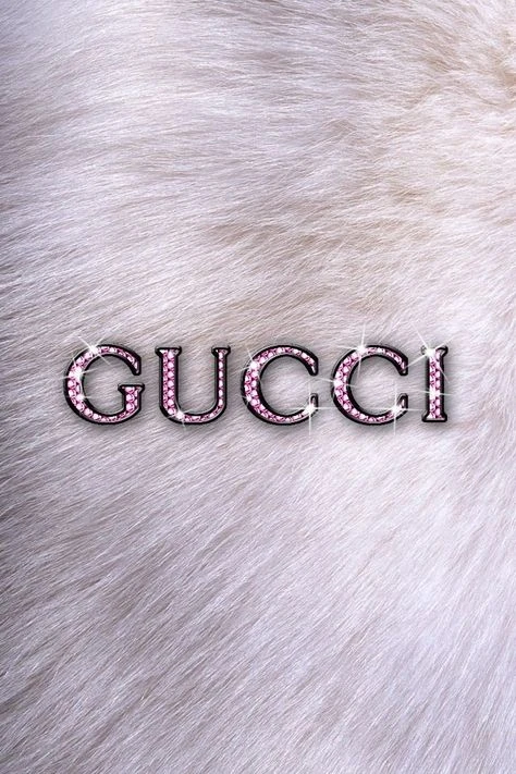Hình nền Gucci màu hồng nghệ thuật