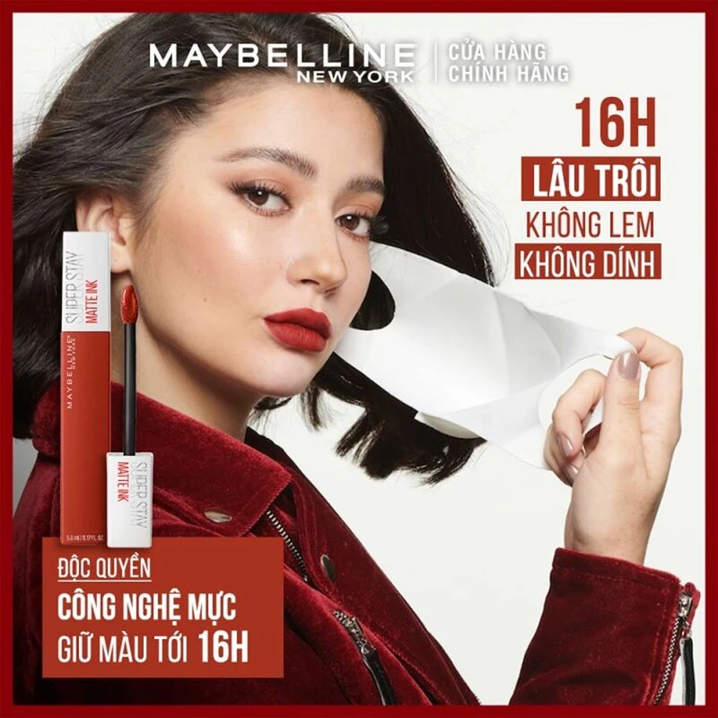 Son kem Maybelline Super Stay Matte Ink