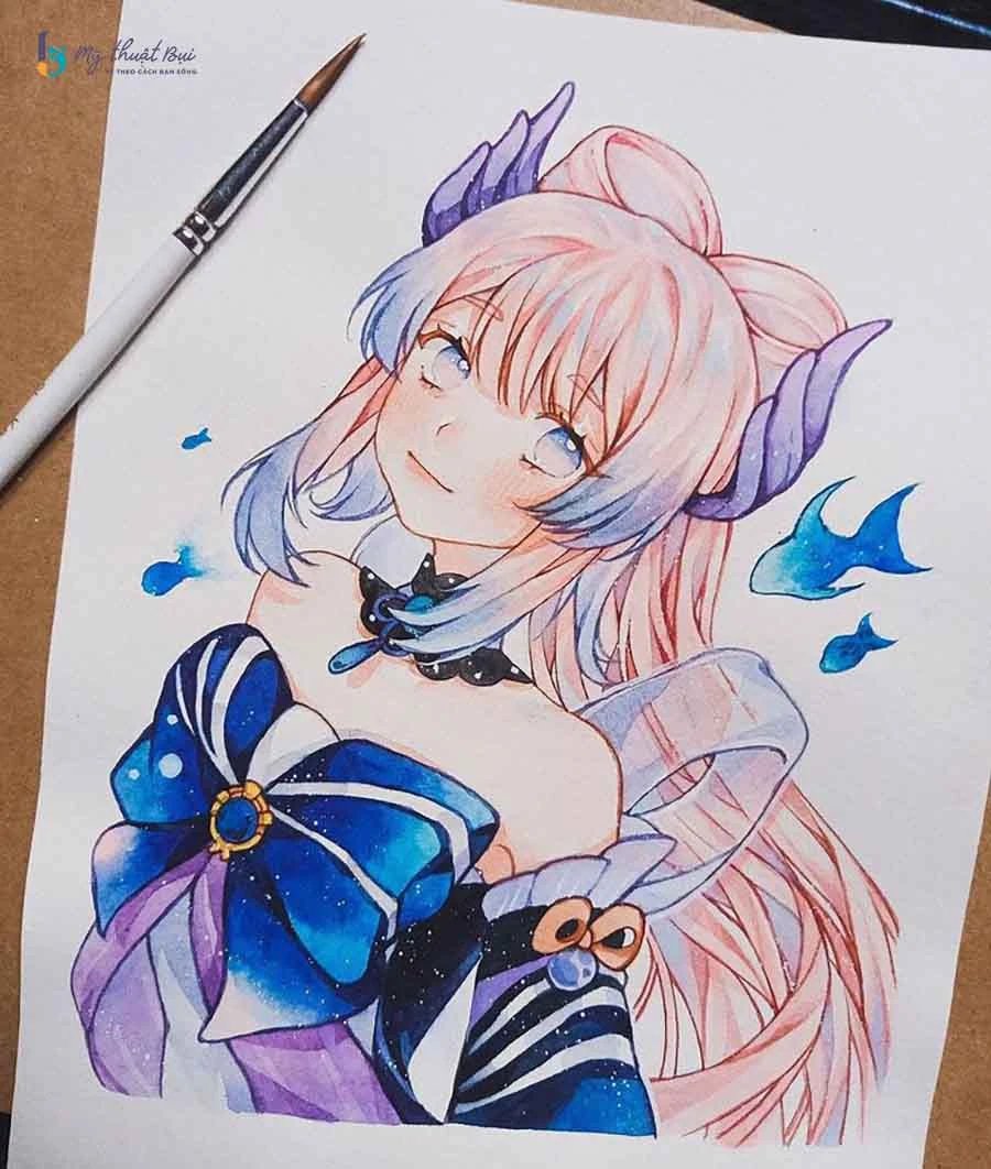 Tranh anime đẹp 4