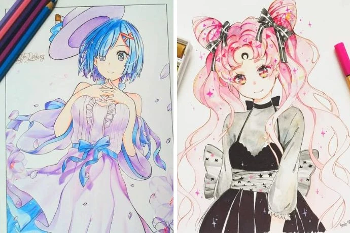 Tranh anime đẹp 10