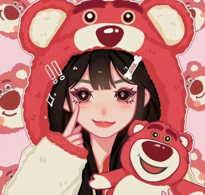Hình nền cute đội mũ