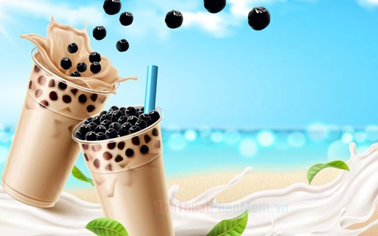 Hình ảnh trà sữa đẹp 6
