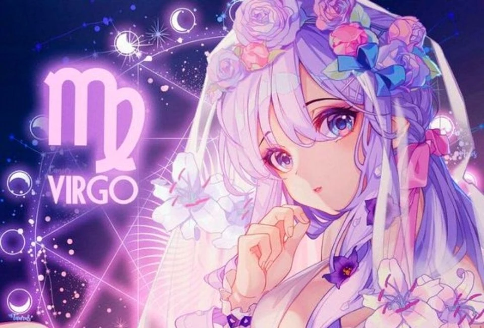 Hình ảnh nhân vật Xử Nữ trong anime