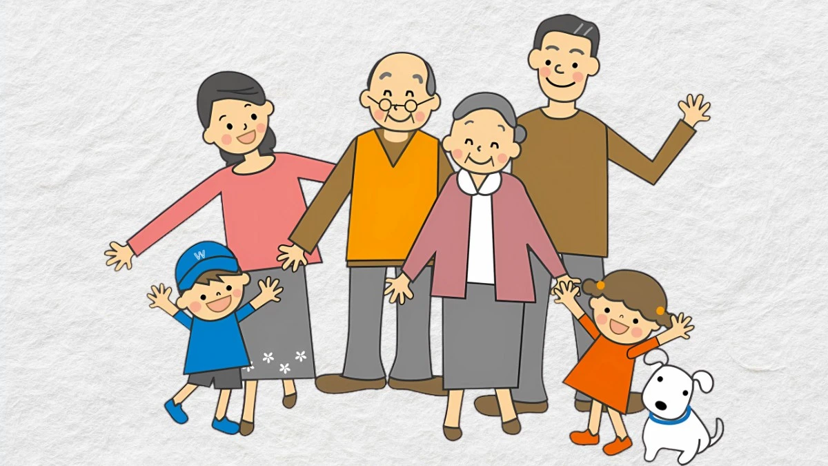 Tranh gia đình sáng tạo