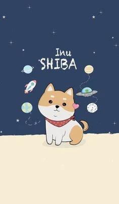 Hình nền Shiba Inu dễ thương