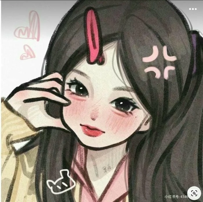 Hình ảnh chibi nữ biểu cảm siêu đáng yêu
