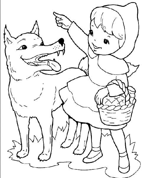 Cô bé trong rừng