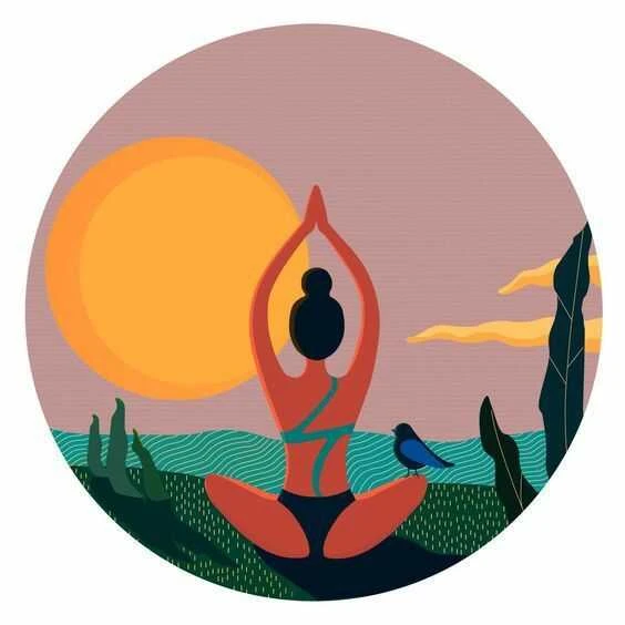 Hình ảnh thể hiện tư thế yoga