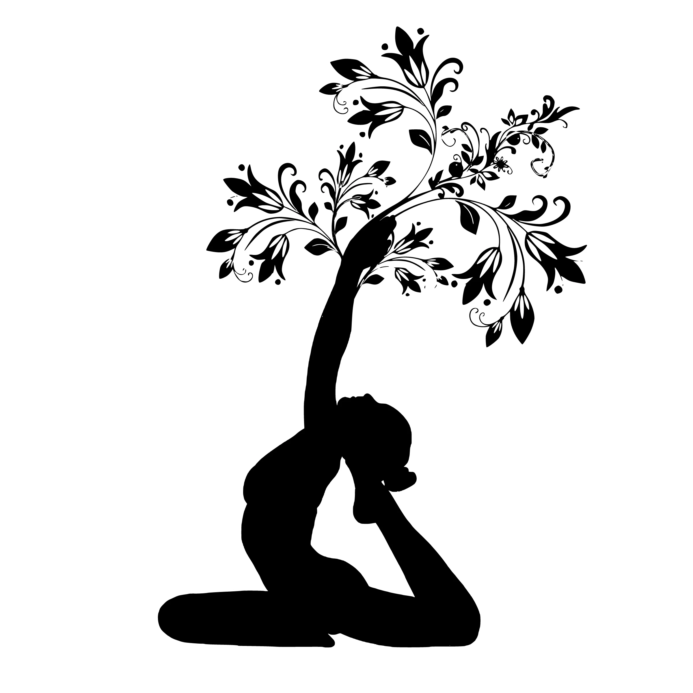 Tư thế yoga trong thiên nhiên