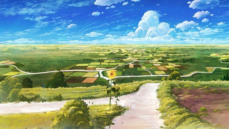 Phong cảnh thiên nhiên trong anime