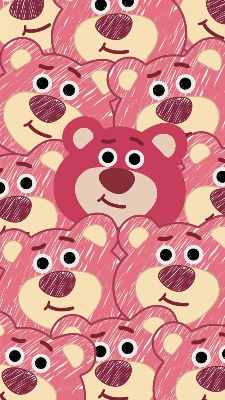 Hình nền gấu dâu cute