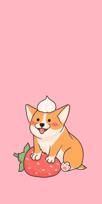 Chó cute chibi hoạt hình