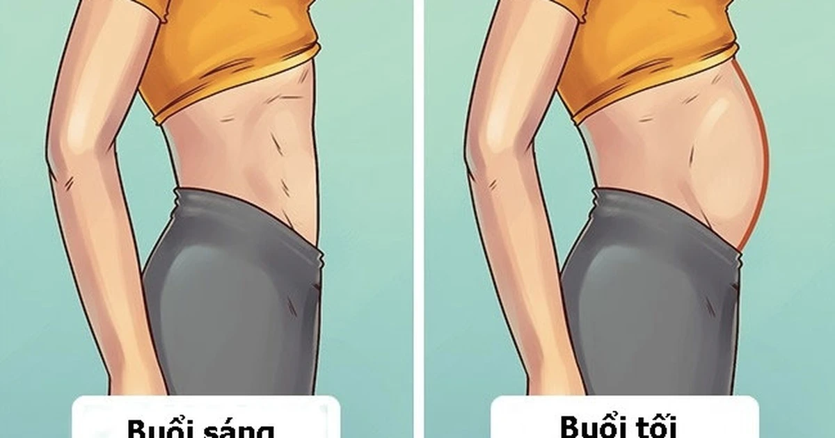 Chế độ ăn uống là nguyên nhân dẫn đến bụng dưới to