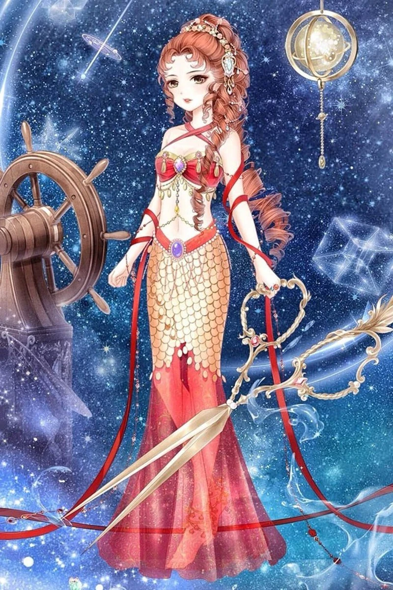 Hình ảnh cung cự giải nữ anime