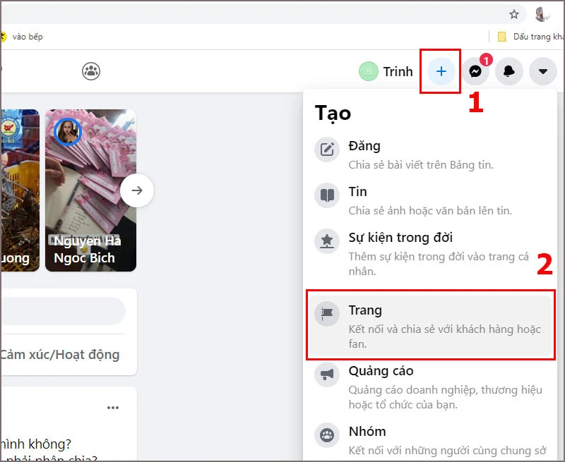 Hướng dẫn tạo fanpage Facebook trên điện thoại đơn giản d