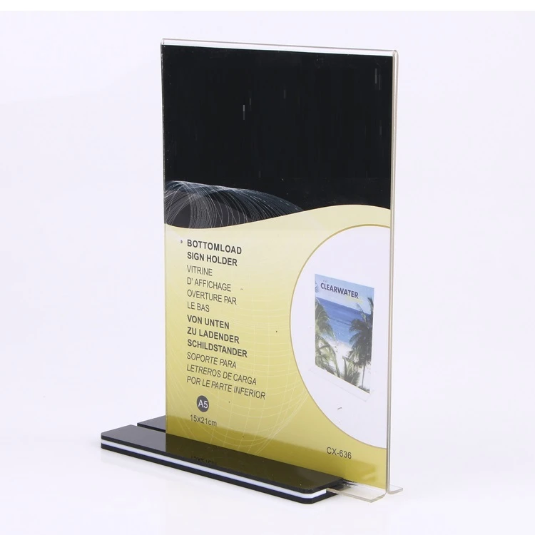 Standee Mica Để Bàn