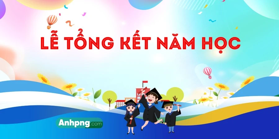Phông nền lễ tổng kết năm học 1