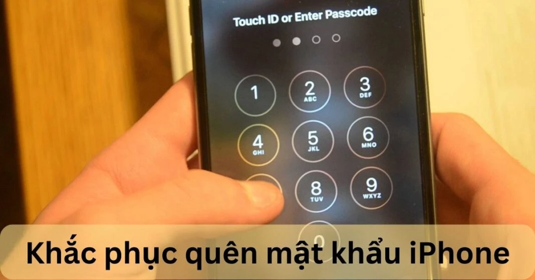 Khôi phục iPhone bằng iCloud