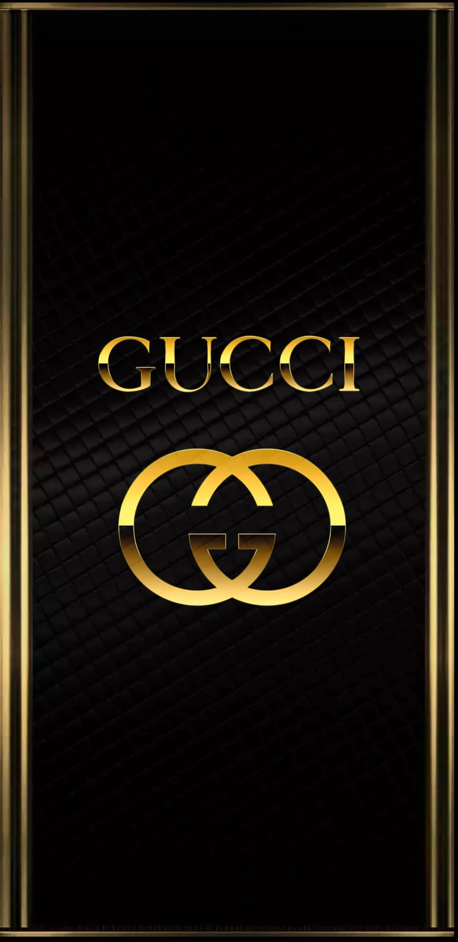 Hình nền Gucci với tông màu vàng sang trọng
