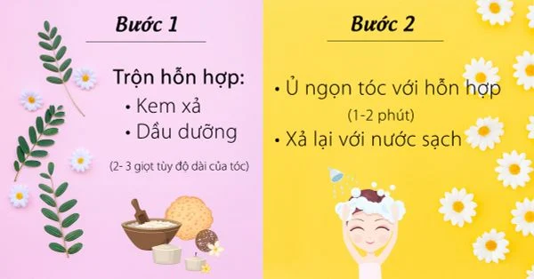 Quy trình chăm sóc tóc tại nhà