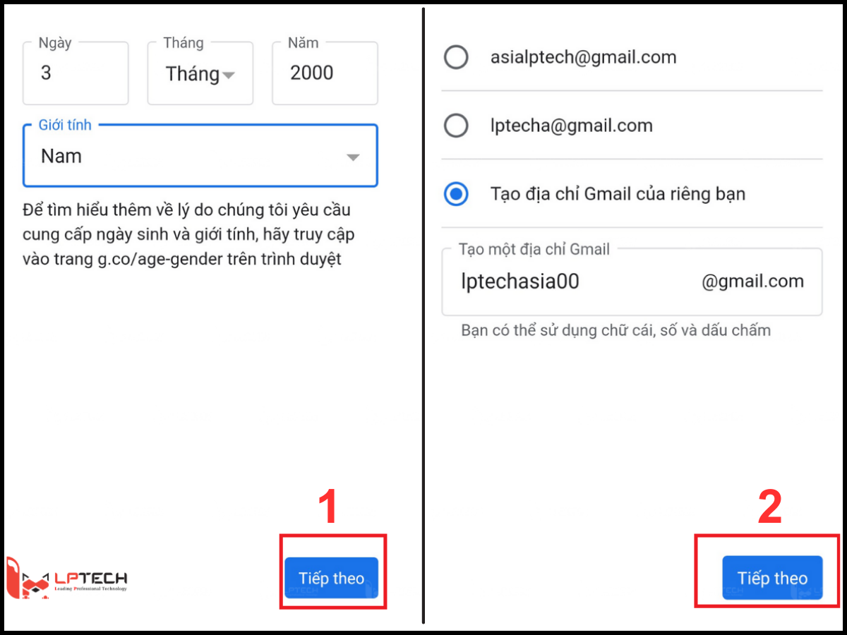 Cách tạo tài khoản gmail không cần số điện thoại mới nhất 2024