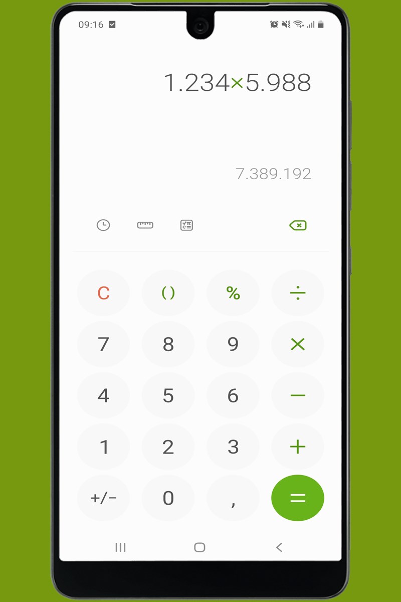 Samsung Calculator: Ứng dụng Máy tính mặc định trên thiết bị Samsung