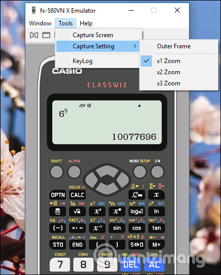 Cách giả lập CASIO FX-580VN X trên máy tính, điện thoại