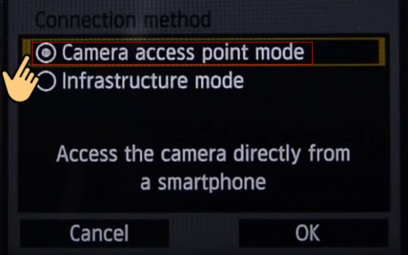Cách kết nối, chuyển hình từ máy ảnh Canon về điện thoại bằng Wifi nhanh chóng nhất