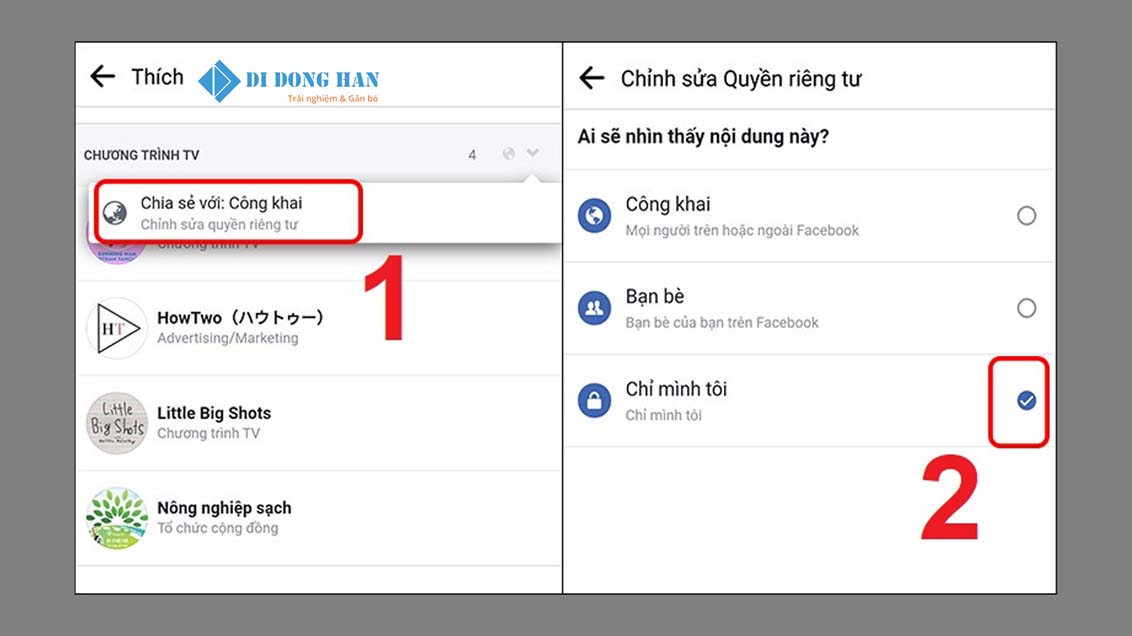 Hướng dẫn cách để bạn bè không thấy comment trên facebook trên điện thoại