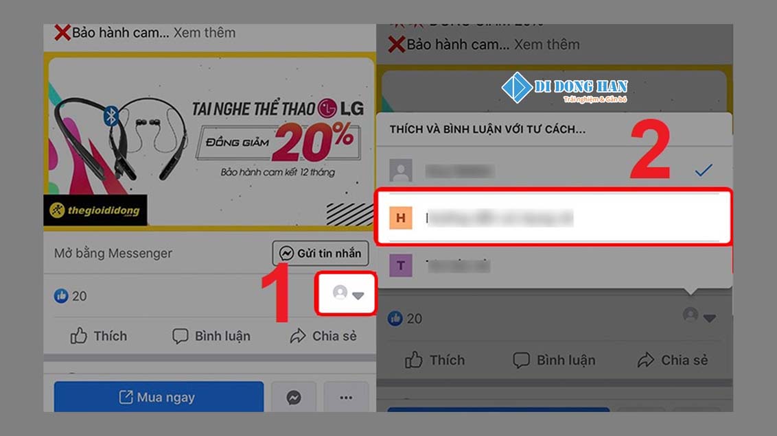 Hướng dẫn cách để bạn bè không thấy comment trên facebook trên điện thoại