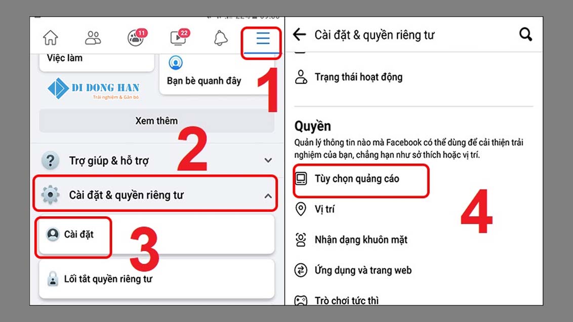 Hướng dẫn cách để bạn bè không thấy comment trên facebook trên điện thoại