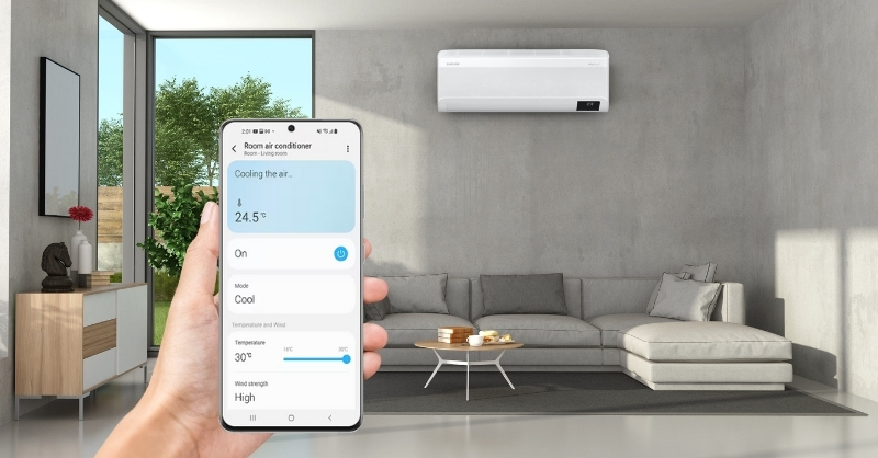 Hướng dẫn điều khiển máy lạnh Samsung bằng điện thoại cực đơn giản