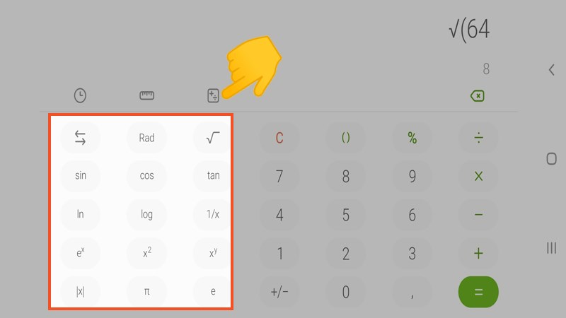 Samsung Calculator: Ứng dụng Máy tính mặc định trên thiết bị Samsung