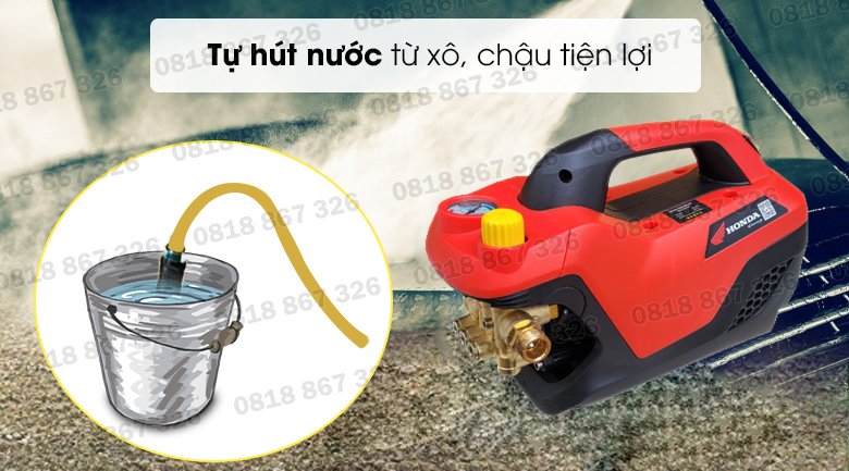 Máy rửa xe Honda H02A3500W Phiên bản mới 2023 Có chỉnh áp