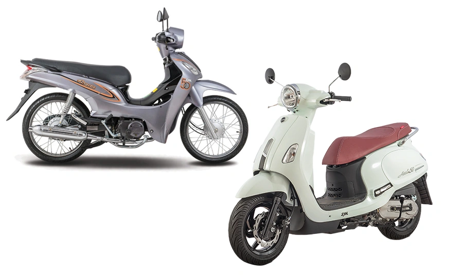 Lộ Diện TOP 8 xe máy 50cc “đốn tim” học sinh nữ xinh xắn