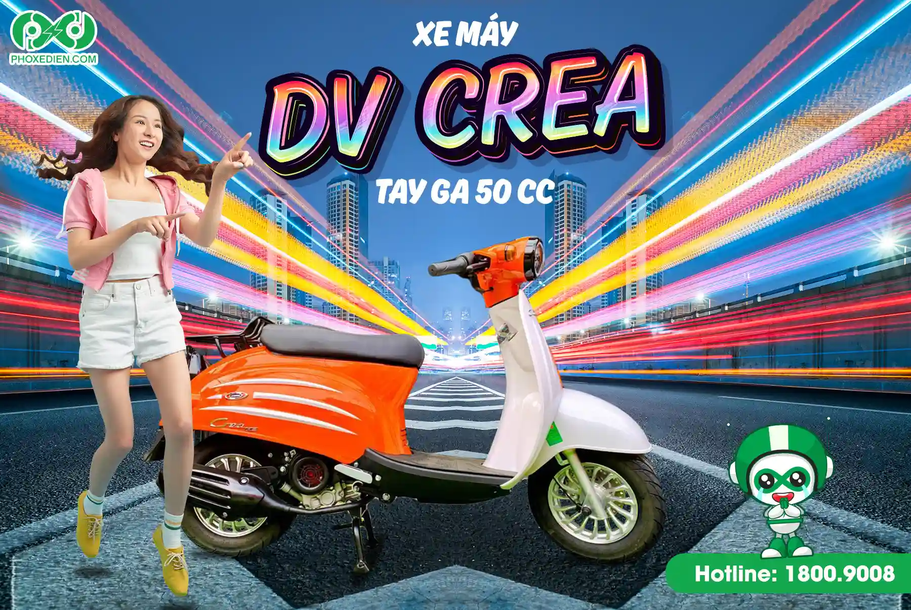 Lộ Diện TOP 8 xe máy 50cc “đốn tim” học sinh nữ xinh xắn