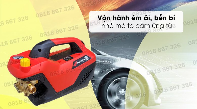 Máy rửa xe Honda H02A3500W Phiên bản mới 2023 Có chỉnh áp