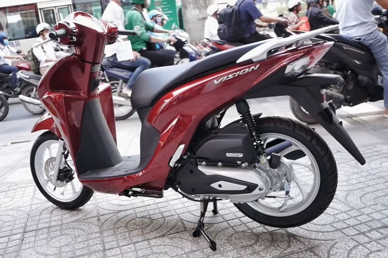 Xe máy Honda Vision 2021 bản tiêu chuẩn giá bao nhiêu?