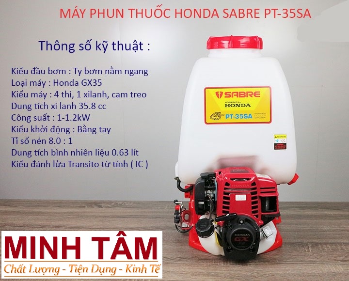 Máy Phun Thuốc Honda GX35 Thái Lan Chính Hãng | Minh Tâm