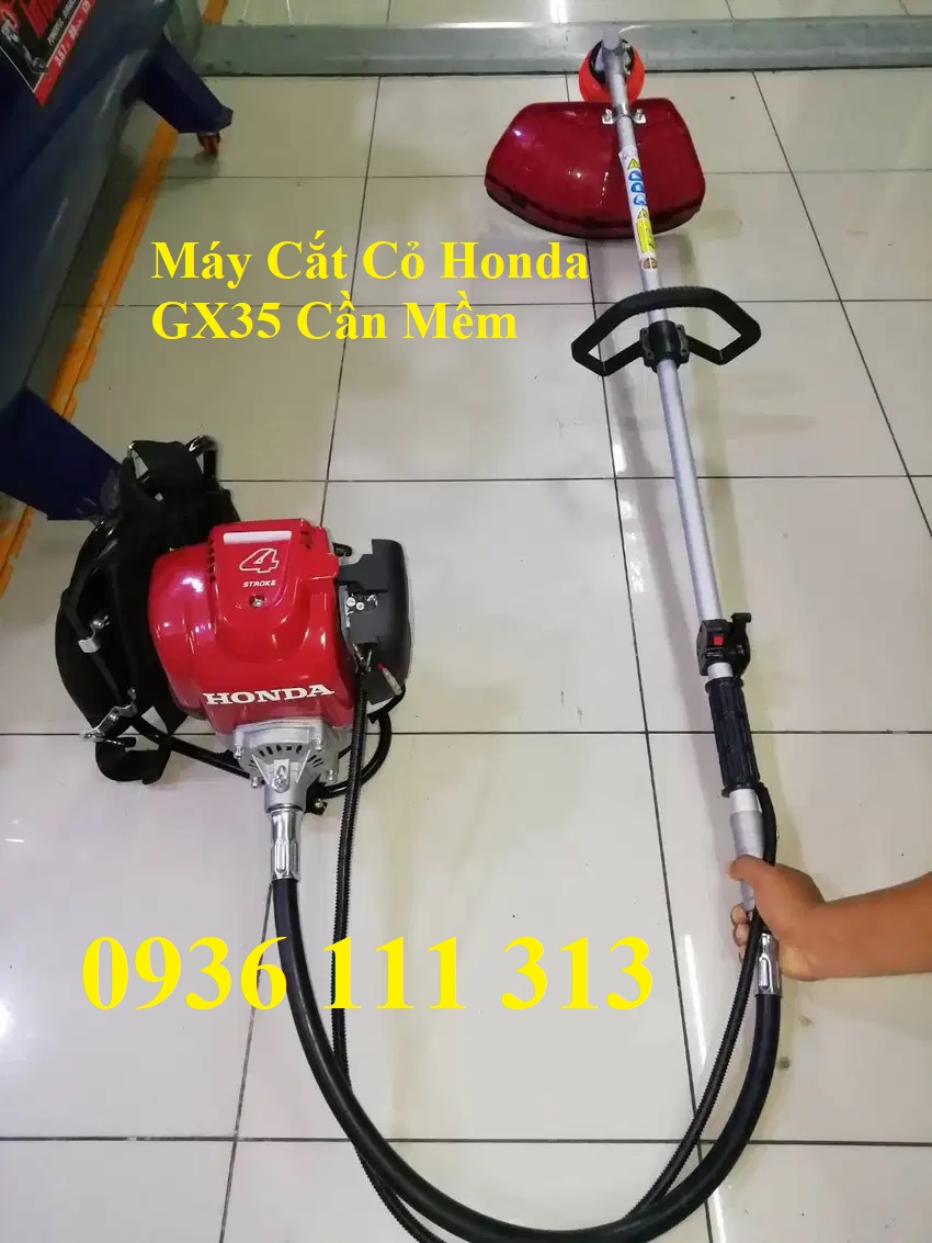 Máy Cắt Cỏ Honda GX35 Cần Mềm Đeo Lưng