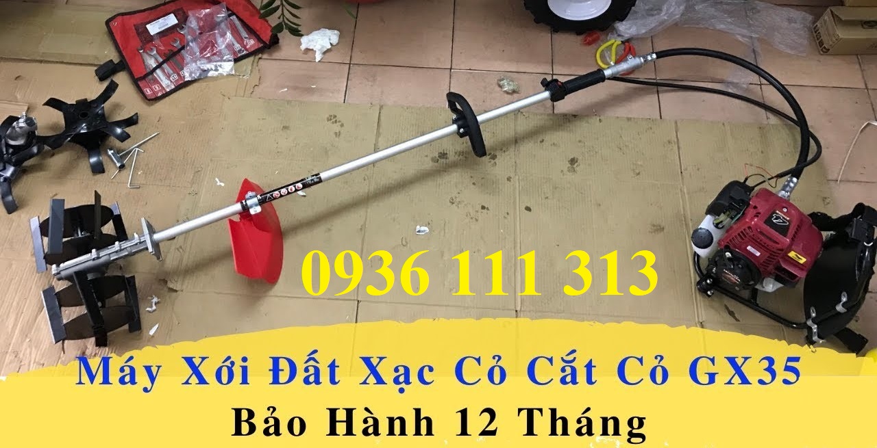 Máy Cắt Cỏ Honda GX35 Cần Mềm Đeo Lưng