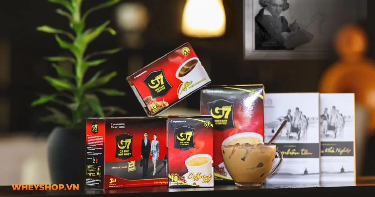 1 gói cafe G7 chứa bao nhiêu cafein? Uống cafe G7 có tốt không?