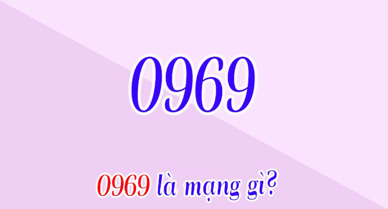 Đầu số 0969 là mạng gì? Ý nghĩa của đầu số 0969? Có phải số tài lộc? - Thegioididong.com