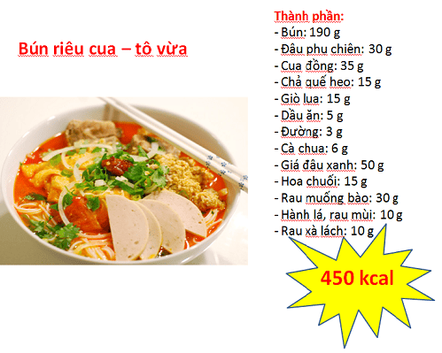 Bún riêu bao nhiêu calo? Ăn nhiều bún có tốt không?