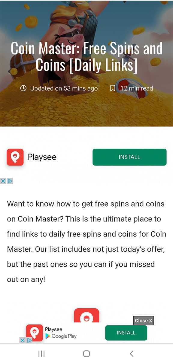 Nhận free spin, code Coin Master mới nhất 07/11/2024