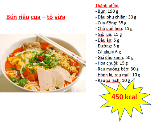 Bún riêu bao nhiêu calo? Ăn nhiều bún có tốt không?