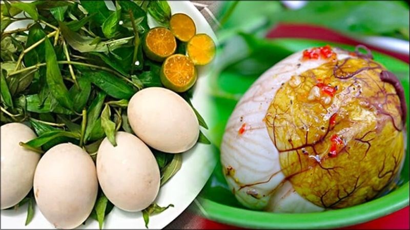 Trứng vịt lộn bao nhiêu calo? Ăn trứng vịt lộn có béo không?